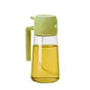 Botella Atomizadora de Aceite Spray-Invertido Doble Propósito Atomizado Cocina Hogar Grado Alimenticio Vidrio Colgante Anti-Fugas Salsa de Soja Vinagre Condimento