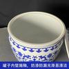 Jingdezhen 10kg 20kg 30kg 25kg Tarro de Arroz de Cerámica Azul y Blanco Grande Tarro de Manteca de Cerdo Fabricante Tarro de Fermentación de Vino de Arroz Glutinoso