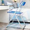 Mesa Plegable de Acrílico Transparente Escritorio Portátil para Oficina Estudio Mesa y Silla Combinación Nórdica Dormitorio Hogar Celebridad de Internet
