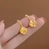 Pendientes de Flor Clásica Antigua 2024 Moda de Lujo Ligero Alto Sentido Nicho Pendientes de Fritillaria Regalo