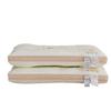 Par de Cojines Cuadrados de Terciopelo de Camello con Proteína del Fabricante, Almohada para el Cuello, Núcleo de Almohada para Columna Cervical sin Colapso, Uso en Hotel Clase A y Hogar