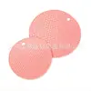 Venta Caliente Transfronteriza Almohadilla Aislante Térmico Manteles Individuales Almohadilla Aislante Térmico de Silicona Tipo Panal Almohadilla de Silicona Almohadilla para Olla Redonda Almohadilla para Tazón Almohadilla para Mesa de Comedor