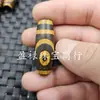 Ágata Fénix Amarillo Cuentas Dzi Jade Cuentas Sueltas 1, 2, 3, 4, 5, 6, 7, 8, 9 Guanyin Dientes de Tigre Ojo de Fénix Dan Cuentas Dzi