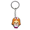 Chaveiro Série Cuidados Médicos Chaveiro Desenho Animado Argola Chave Pingente de Chave de Borracha Macia PVC Decoração de Mochila