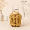 Novo Abajur de Bambu Retrô Estilo Chinês, Decoração de Mesa, Porta-Velas, Vaso para Arranjo de Flores, Decoração de Casamento, Lâmpada Portátil, Ornamento Clássico