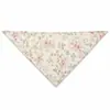 Bandanas lisas personalizadas para mascotas sin estampados, bandanas triangulares para perros con logotipo de marca, producción en masa y personalización por fabricante