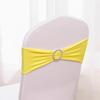 Cadeira sem amarras, encosto de cadeira, laço de flor, decoração de encosto de cadeira, banquete de casamento, fita de hotel, decoração de casamento, alça, capa de cadeira