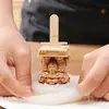 Molde de Helado Wenchuang Antiguo Silicona de Grado Alimenticio Danza del León Cubo de Hielo Paleta Casera Helado Paleta Hogar Comercial
