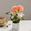 Productos Transfronterizos, Bolas de Flores Artificiales, Bonsái de Crisantemo, Decoración del Hogar, Flores Artificiales, Plantas Verdes, Decoraciones Interiores para Bodas y Fiestas, Flores Simuladas