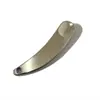 Cuchara Excavadora Curva de Luna Personalizada Aleación de Zinc Cuchara de Crema para Ojos Plateada Palito para Crema de Ojos Dispositivo de Belleza Herramienta de Maquillaje Cuchara para Crema de Ojos