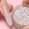 Nuevas Lentejuelas para Uñas Macaron Estrella Corazón Venta Caliente Transfronteriza Lentejuelas de Puntos de Ola Uñas Artísticas DIY Materiales para Uñas Portables