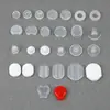 Clip para Oreja Transparente No Alérgico Japonés y Coreano Almohadilla para Clip de Oreja Protección Ambiental Junta de Silicona Apertura Lateral Sin Agujeros en las Orejas Almohadilla Anti-Dolor para Clip de Oreja