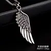 Collar de acero de titanio para hombre de marca de moda, colgante de estrella de seis puntas con personalidad dominante europea y americana, accesorios de cadena de suéter famosos en Internet