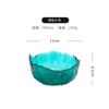 Estilo japonês Phnom Penh martelado vidro transparente Salah Bowl Legumes e Frutas Bowl criativo estilo nórdico prato de frutas vermelhas