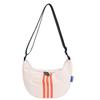 Bolsa de Ombro Feminina Casual Nova Design Color Block Listrado Moda Bolsa Dumpling para Ir ao Trabalho Bolsa Transversal Grande Capacidade Bolsa de Nylon