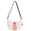 Bolsa Transversal Casual de Lona para Mulheres 2025 Nova Bolsa de Viagem Casual Leve para Armazenamento Versátil Bolsa Dumpling Esportiva de Nylon