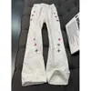 Pantalones de chándal Patchwork Tie-Dye de Marca de Moda para Hombre Primavera Otoño Invierno Sentido de Diseño Americano Versátiles Pantalones Banana Peso Pesado Deportivos Casuales