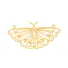 Accesorios de Joyería de Cobre DIY Colgantes de Carrillón de Viento de Cristal Ins Mariposa Libélula Hongo Elfo Colgantes Venta al por Mayor Estilo Ins