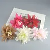 Crisantemo artificial transfronterizo cabeza de crisantemo de garra grande arte floral de boda procesamiento personalizado personalización OEM personalización ODM modificación de color y prototipado