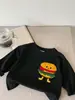 Camiseta Infantil de Outono com Desenho Animado, Manga Longa Estilo Coreano para Meninos e Meninas, Roupa Infantil Outono 2026