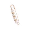 Artefacto para la cintura de los pantalones pasador de cintura broche anti-exposición broche de corsage de alta gama joyería hebilla de broche de perlas