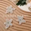 Corsage de Lujo Accesible Corazón Girly, Pegatinas de Tela de Flores Bordadas a Mano de Alta Gama, Accesorios para el Cabello DIY, Accesorios de Parche para Manual de Ropa