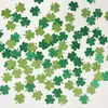 Decoración de Fiesta del Festival Irlandés con Confeti Transfronterizo Suministros Brillo Trébol de Cuatro Hojas Lentejuelas DIY St. Día de San Patricio