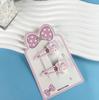 Horquilla Estrella de Cinco Puntas Accesorios para el Cabello de Niños Clip Lateral Estrella Estilo Coreano Bye Horquilla Clip para Flequillo Producto Semiterminado DIY Nuevo