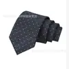 Corbata de Vestir para Hombre Negocios 8cm de Ancho Champagne Rayada Puntos Profesional Corbata para Camisa Estilo Coreano Corbata para Boda