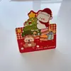 Cartão de Saudação de Natal Cartão de Bênção Transfronteiriço Desenho Animado Fofo Cartão de Gratidão Cartão Postal Manuscrito Cartão Dobrável Criativo de Ano Novo