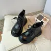 Botas Martin para Meninas 2024 Estilo Primavera e Outono Botas Infantis Outono Novo Estilo Botas de Tornozelo da Moda para Meninas Solado Macio Botas de Couro