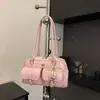 Diseño exclusivo, bolso de mujer de alta gama, estilo coreano, bolso de hombro moderno y versátil, estilo retro, bolso multibolsillo para el día a día