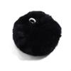 Pompón de Pelo de Visón Real Colgante para Bolso Bola Pequeña de Carbón de Visón Accesorios de Joyería Decorativos Hechos a Mano para Bricolaje