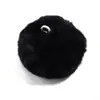 Color de lana de visón bola de pelo banda de goma llavero colgante de bolsa cuerda para la cabeza pinzas para el pelo accesorios ropa zapatos y sombreros accesorios