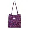 Bolsas Florais Coreanas Femininas 2026 Primavera Nova Chegada Estampada Tendência Moda Bolsa Tote para Ir ao Trabalho Grande Capacidade Bolsa de Tecido