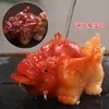 Enfeites de Pet de Chá que Mudam de Cor, Sapo Dourado, Pode Criar Animal de Estimação Mesa de Chá, Mesa de Chá, Bandeja de Chá, Brincadeira de Chá, Cerimônia do Chá, Acessórios para Conjunto de Chá
