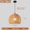 Nuevo candelabro de estilo chino para sala de té, comedor, sala de estar, lámpara antigua media, tatami, estudio, entrada, candelabro de ratán creativo, lámpara de mesa de bar
