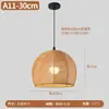 Novo Lustre para Sala de Chá Restaurante Estilo Chinês, Luminária Vintage para Sala de Estar, Sala de Estudo com Tatame, Lustre Criativo de Rattan para Hall de Entrada, Balcão de Bar
