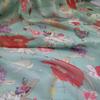 Tecido Chiffon 30D Verão Leve DIY Costurado à Mão Saia Grande Lenço de Seda Tecido Poliéster