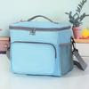 Cross-border saco de isolamento explosivo engrossado saco de isolamento ao ar livre dobrado piquenique saco de gelo Crossbody grande capacidade saco de almoço portátil