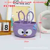 Cuerda de Algodón Tejida Ins Hogar Lindo Creativo Sala de Estar Dormitorio Cesta de Almacenamiento para Casa Pequeña con Tapa Cesta Decorativa Multifuncional