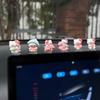 Fofos Enfeites de Carro Gato KT Hello Kitty Carro Elétrico Pequenos Enfeites Enfeites de Interior de Carro Decoração de Console de Carro
