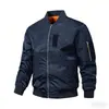 Chaqueta bomber aviador de marca americana retro de moda transfronteriza, chaqueta de béisbol casual holgada para primavera y otoño