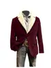 Nueva Chaqueta de Traje para Hombre Transfronteriza con Solapas de Muesca, Manga Larga, Otoño e Invierno, Directo del Fabricante, Moderna y Casual