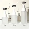 Frascos Conta-gotas de Vidro Fosco de Alta Qualidade para Óleos Essenciais 10ml 20ml 30ml 50ml