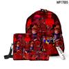 Nova Mochila Escolar, Bolsa de Ombro e Estojo Escolares de Três Peças Cross-Border Game Roblox Forsaken Gubby 2025