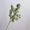 Flores Artificiales Flor de Niebla de 3 Ramas Flores de Vainilla Color Otoño Pino Penglai Salón de Bodas Decoración del Hogar Arreglo Floral Flores Falsas