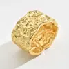 Pulsera Abierta de Metal Estilo Frío Ins Pulsera Ancha Exagerada de Cruces Europea y Americana Joyería de Diseño de Moda para Mujer