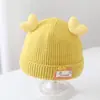 Gorro para Bebé Gorro de Bebé Lindo Súper Lindo de Punto para Primavera y Otoño Gorro de Lana para Niños Estilo Coreano Niños y Niñas Otoño e Invierno Bebés