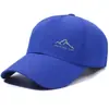 Novo chapéu masculino e feminino verão lazer ao ar livre à prova de sol boné de beisebol respirável chapéu de sol esportes boné perfurado pico